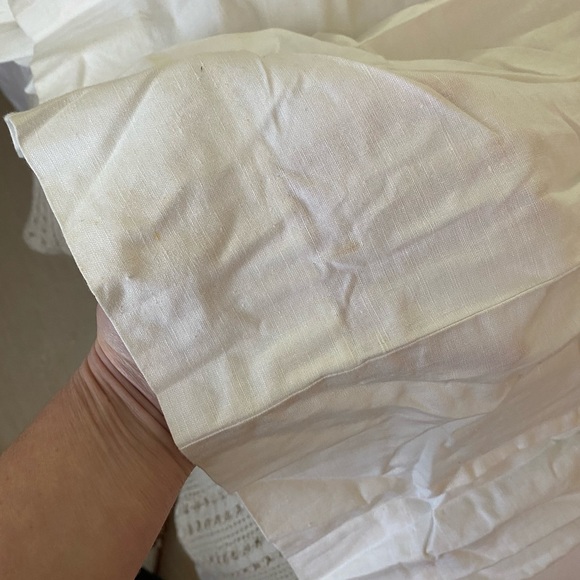 Vintage Linen Wedding Dress - Picture 11 of 11